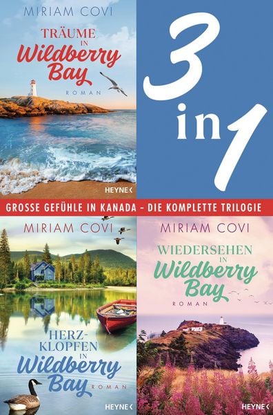 Träume in Wildberry Bay / Herzklopfen in Wildberry Bay / Wiedersehen in Wildberry Bay (3in1-Bundle)