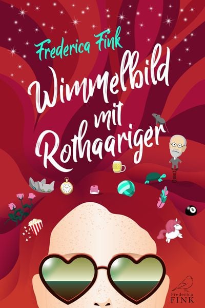 Wimmelbild mit Rothaariger