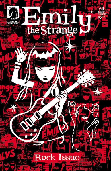 Emily the Strange #4: Rock Issue [With Poster]