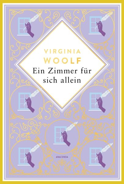 Virginia Woolf, Ein Zimmer für sich allein. Schmuckausgabe mit Goldprägung