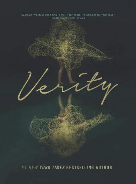 Verity by Colleen Hoover notebook paperback with 8.5 x 11 in 100 pages