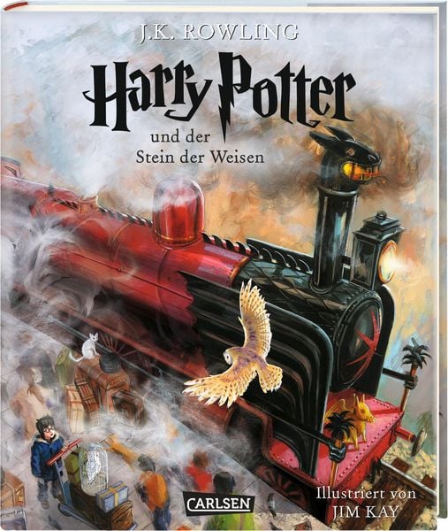 Harry Potter und der Stein der Weisen (farbig illustrierte Schmuckausgabe)