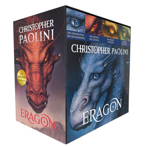 Christopher Paolini: Eragon. Vier Bände im Taschenbuch-Schuber: Das Vermächtnis