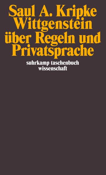 Wittgenstein über Regeln und Privatsprache