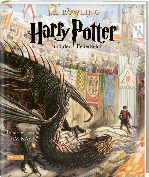 Harry Potter und der Feuerkelch (farbig illustrierte Schmuckausgabe)