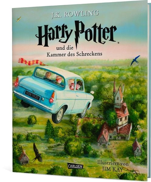 Harry Potter und die Kammer des Schreckens (farbig illustrierte Schmuckausgabe)