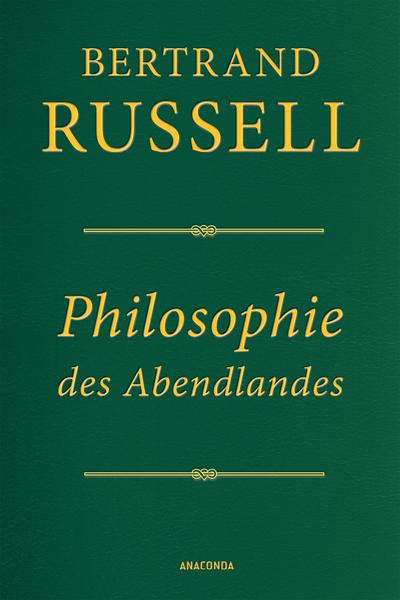 Philosophie des Abendlandes (Cabra-Lederausgabe)