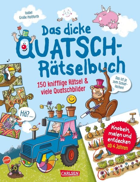 Das dicke Quatsch-Rätselbuch